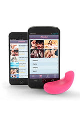iPhone- & Android-vibrator, rosa version Vibease 68694