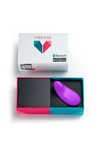 iPhone- & Android-vibrator, mörklila version Vibease 1021