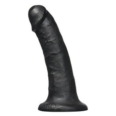 Dildo Cock, 6 tum, svart King Cock 12503