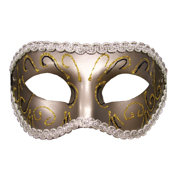 Grå maskeradmask Sex & Mischief SS10081