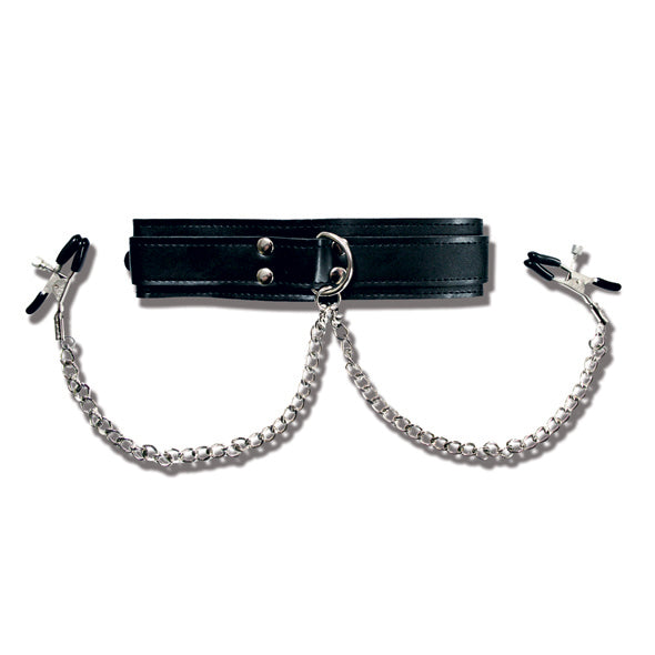Halsband med vårtklämmor Sportsheets SS445-20