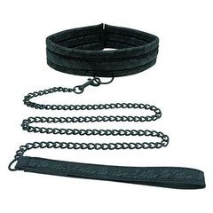Midnight Halsband och koppel i spets Sportsheets SS520-03
