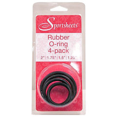 Penisringar O-Rings - set (4 olika storlekar) Sportsheets SS694-01