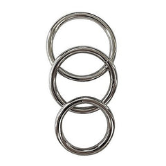 Metallpenisring (3 St) Manbound SS950-18