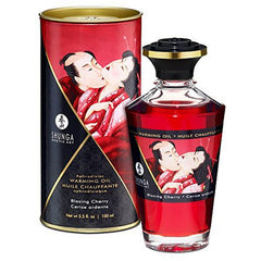 Olja med värmande verkan – körsbär (100 ml) Shunga 22002