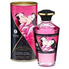 Olja med värmande verkan – jordgubb (100 ml) Shunga 22019