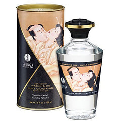 Olja med värmande verkan – vanilj (100 ml) Shunga 22071