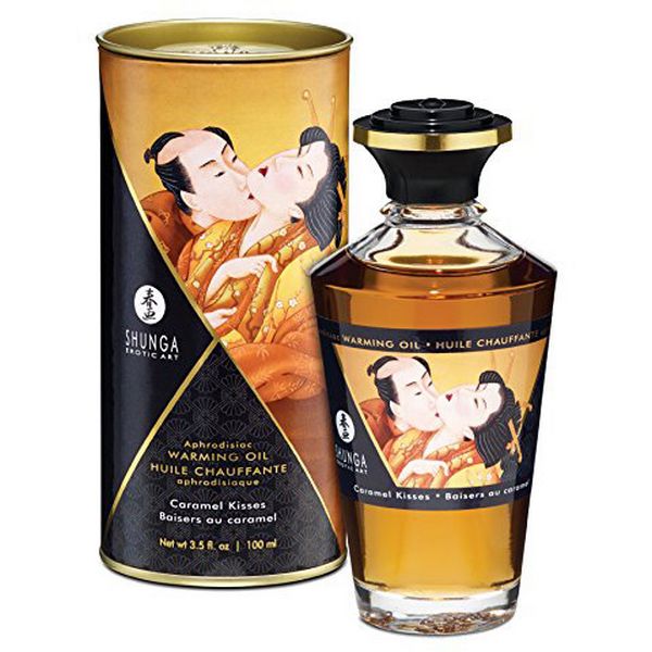 Olja med värmande verkan – karamell (100 ml) Shunga 22156