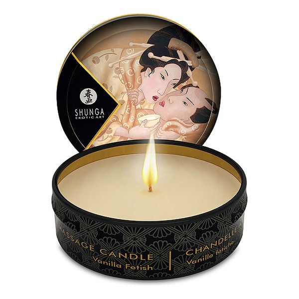 Massageljus med vaniljarom (Vanilla Fetish) 30 ml Shunga 9046015