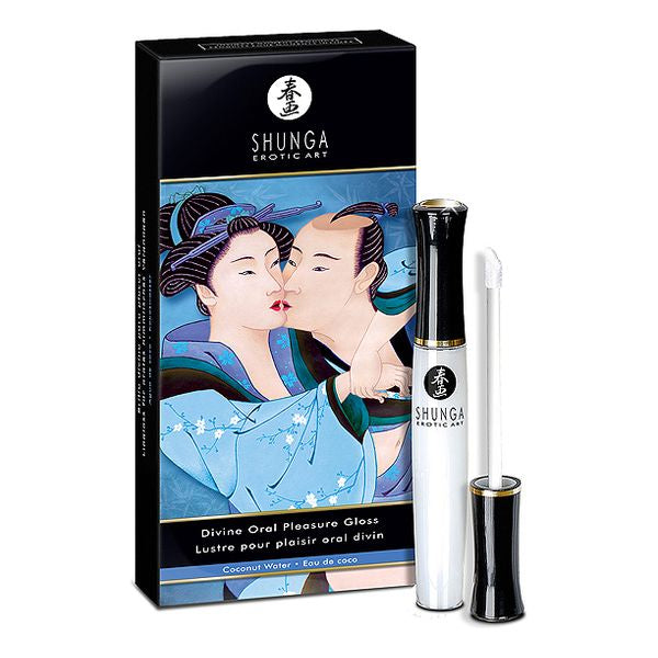 Läggglans Divine Oral Pleasure med kokosvatten Shunga SH7910