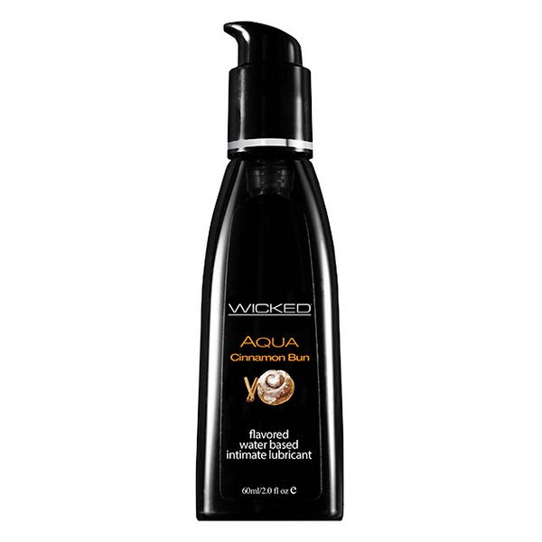 Aqua Kanelbulle Vattenbaserat Glidmedel 60 ml Wicked 3423