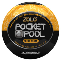 Masturberingsapparat Pocket Pool Sure Shot Zolo ZOLOPPSS
