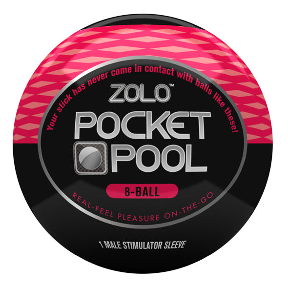 Masturberingsapparat Pocket Pool 8 Ball Zolo ZOLOPP8B