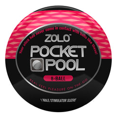 Masturberingsapparat Pocket Pool 8 Ball Zolo ZOLOPP8B