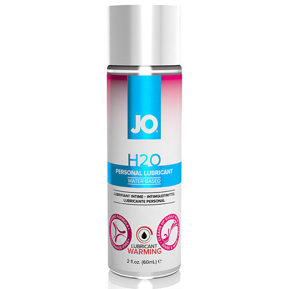 Värmande glidmedel H2O för kvinnor 60 ml System Jo JO40061