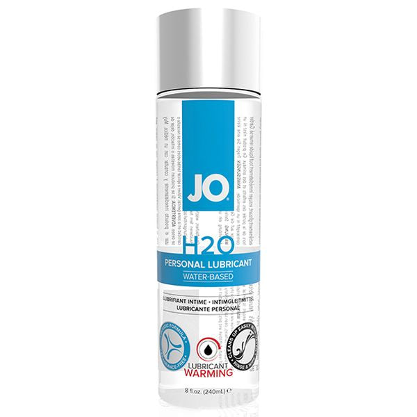Glidmedel H2O, värmande (240 ml) System Jo 40080
