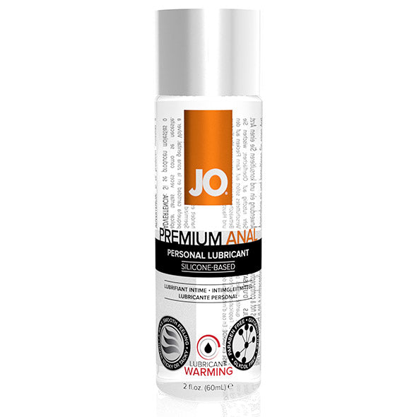 Silikonbaserat analt glidmedel, värmande 60 ml System Jo 6720-22