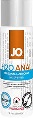 Analt glidmedel H2O, värmande 60 ml System Jo SJ40109