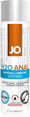 Analt glidmedel H2O, värmande 120 ml System Jo 40110