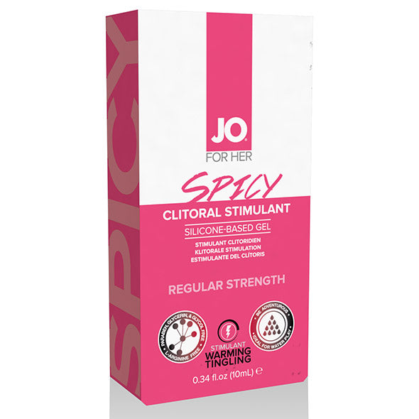 Värmande klitorisstimuleringsmedel Spicy 10 ml System Jo SJ40124