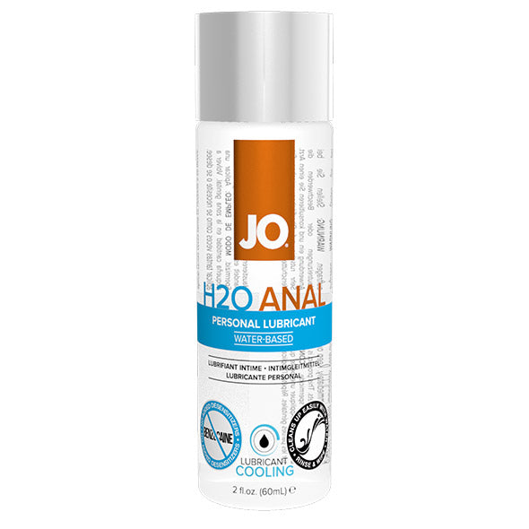 Analt glidmedel H2O, värmande 60 ml System Jo VDL40210