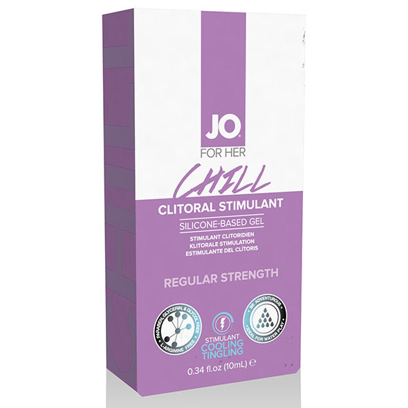 Svalkande klitorisstimuleringsmedel Chill 10 ml System Jo VDL40214