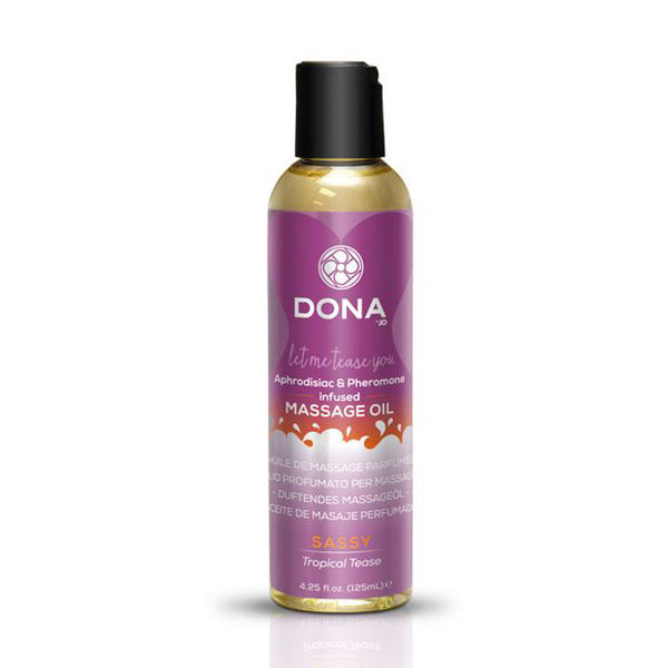 Doftande Massageolja Tropical Tease 125 m Dona 5185