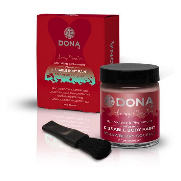 Kroppsfärg Jordgubbssoufflé 60 ml Dona GR28785