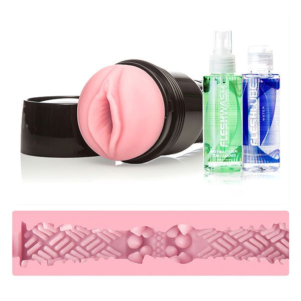 Masturberingsapparat GO Surge, värdepaket Fleshlight 19815