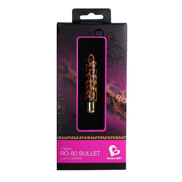 RO 80 mm 7 Speed Leopard Print Rocks-Off 1289