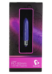 Färgskiftande patronvibrator RO med 7 hastighetslägen Rocks-Off 7RO80ORG