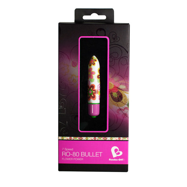 RO 80 mm 7 Speed Flower Print Rocks-Off 7RO80FLOW