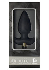 7 hastighets vibrator Butt Throb Rocks-Off 7BTTBLK