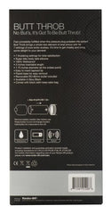 7 hastighets vibrator Butt Throb Rocks-Off 7BTTBLK