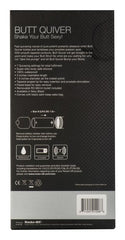 7 hastighets vibrator Butt Quiver Rocks-Off 7BTQBLK
