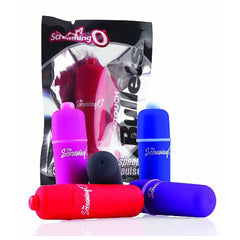 Patronvibrator The 3+1 Speed Soft Touch Bullet The Screaming O SCBUL4PK
