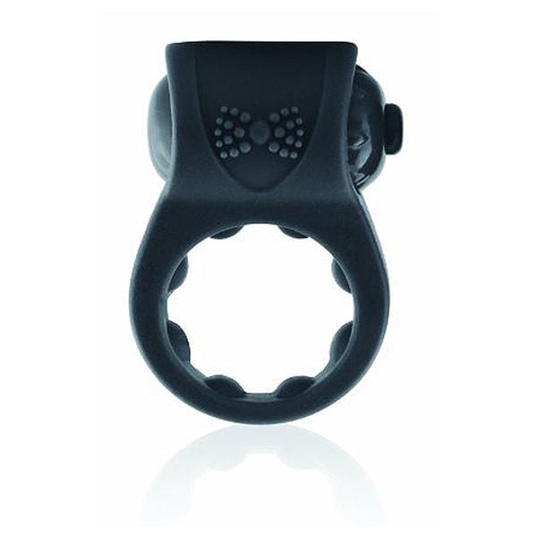 Ringvibrator PrimO Line Tux, svart The Screaming O SCPRM-TUXBL