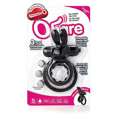 Ringvibrator The Ohare, svart The Screaming O SCHARBL