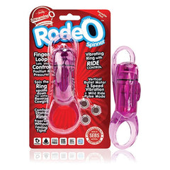 Vibratorapparat Rodeo Spinner, mörklila The Screaming O SCRS-PU-110
