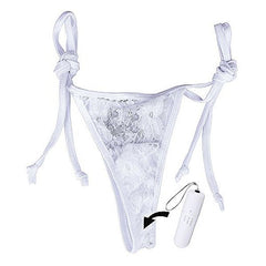 Vibratortrosa med fjärrkontroll Panty Vibe, vita The Screaming O SCPNTY-W-110