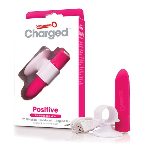 Charged Positive Vibrator Jordgubb The Screaming O SCPVST