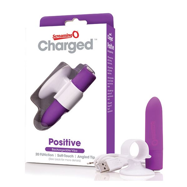 Charged Positive Vibrator Grapefrukt The Screaming O SCPVGP