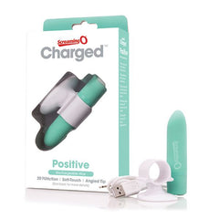 Charged Positive Vibrator Kiwi The Screaming O SCPVKW
