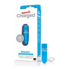 Charged Vooom Klitorisvibrator Blå The Screaming O 12389