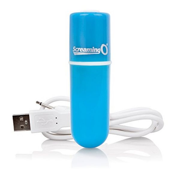 Charged Vooom Klitorisvibrator Blå The Screaming O 12389
