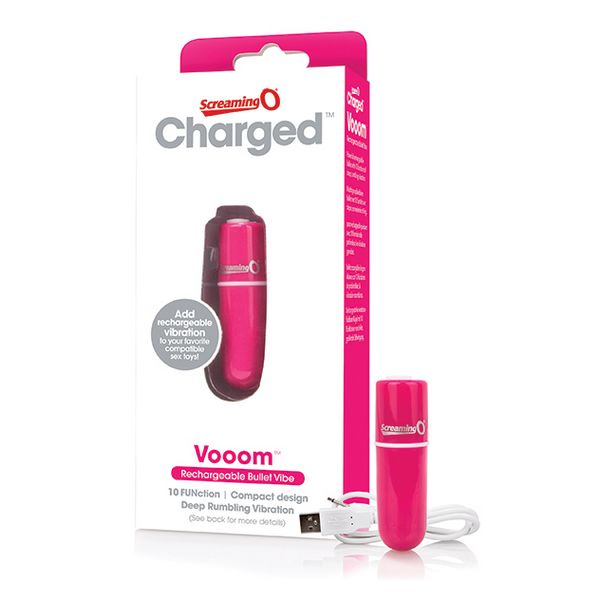 Charged Vooom Klitorisvibrator Rosa The Screaming O 12402