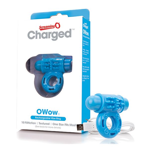 Charged OWow Penisring Blå The Screaming O 12433