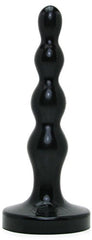 Liten räfflad anuspropp, mörklila Tantus ETB0888