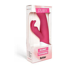 Vibrator Ruby Rabbit Toyfriend Tickler Vibes TIK-019