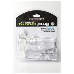Extra stor dubbel anuspropp Double Tunnel, blank Perfect Fit 726320